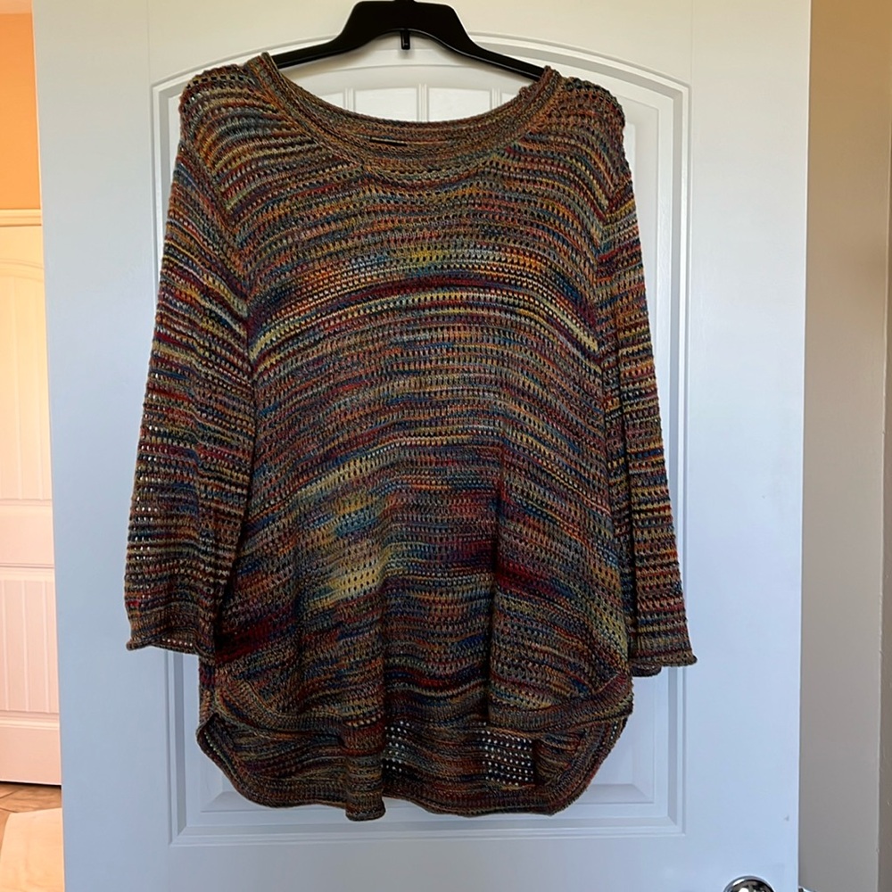 New Directions multicolored sweater